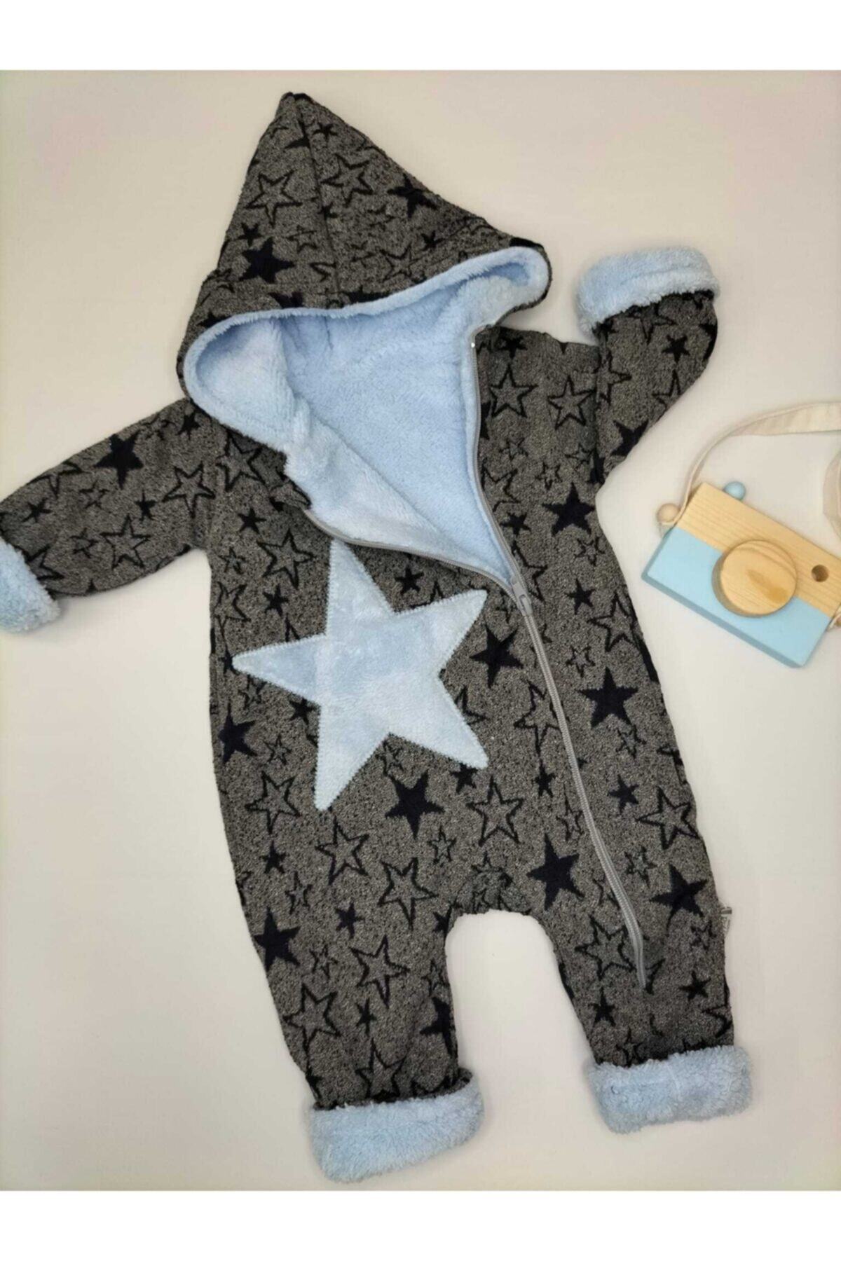 Özlem Aydın COLLECTION Erkek Bebek Yıldızlı Welsoft Tulum