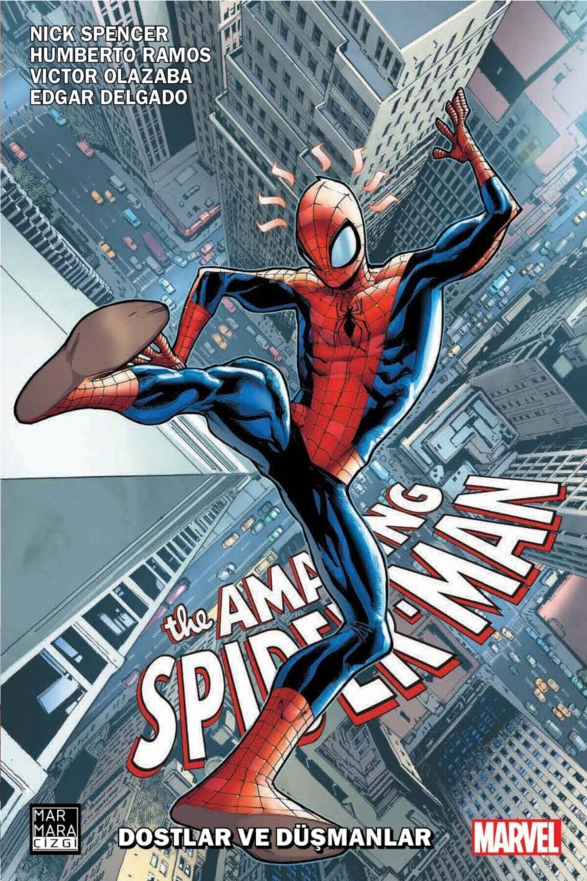 Marmara Çizgi Yayınları Amazing Spider-man Vol. 5 Cilt 2 Dostlar Ve Düşmanlar