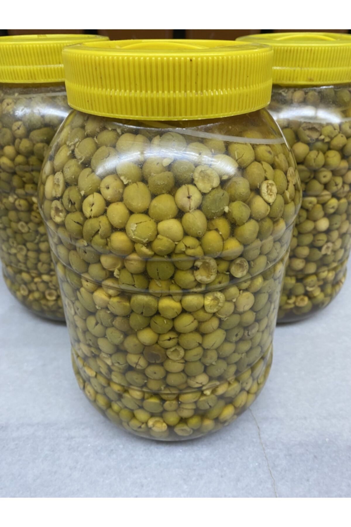 Kayalı Gurme Elmacı Pazarı Kayalıdan Cins Yeşil Zeytin 3kg