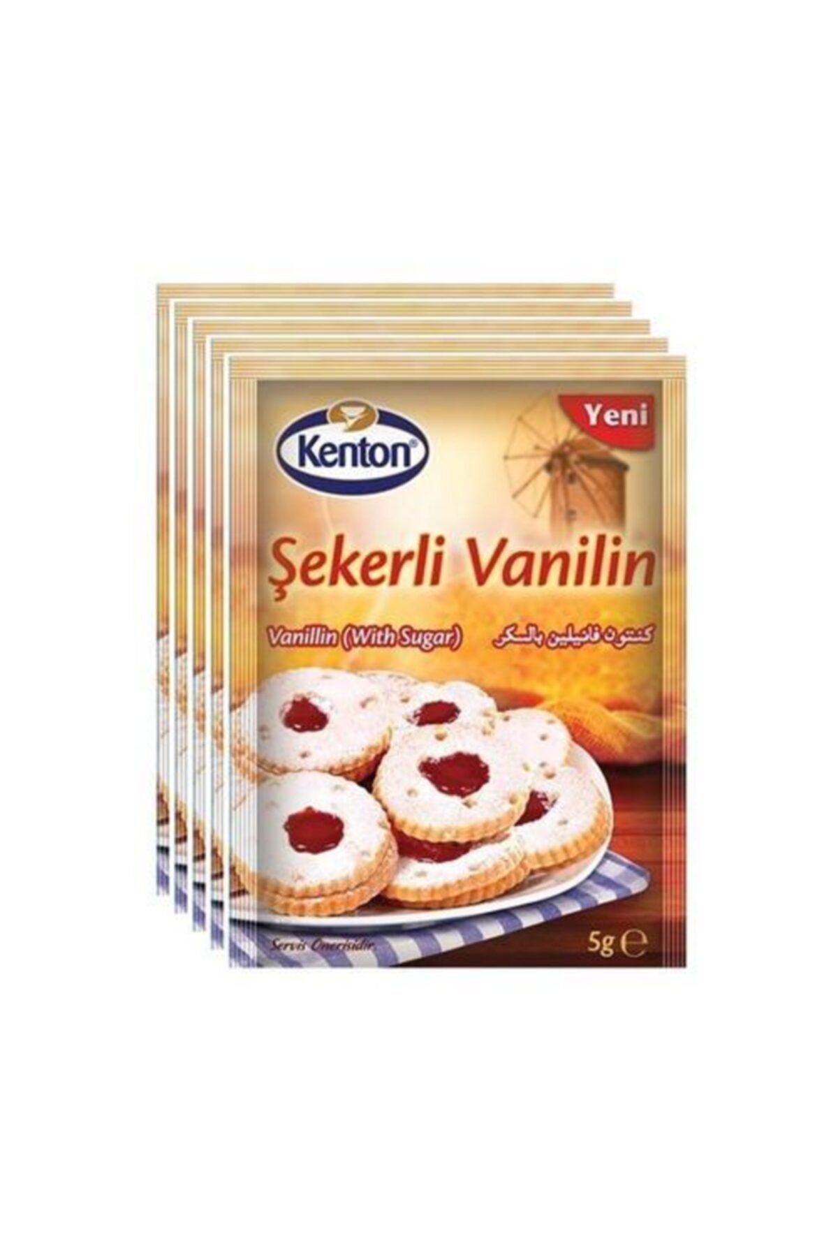 Kenton Şekerli Vanilya 5 g 36'lı