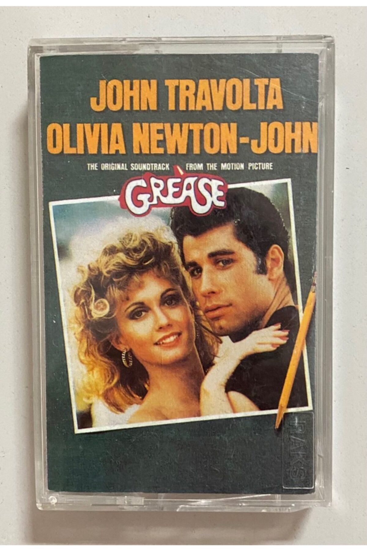 Plakevi İzmir John Travolta Olivia Newton Grease Kaset