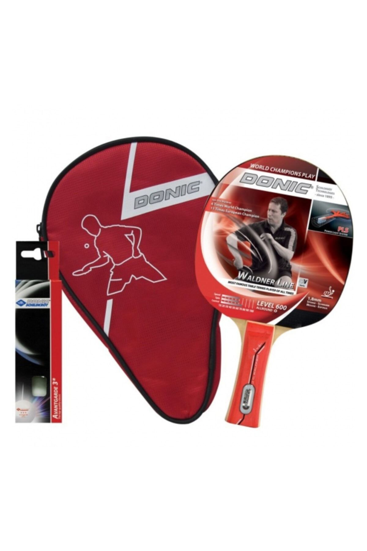 ERY Donic Masa Tenisi Raketi Tt Waldner 600 Gift Set 788481