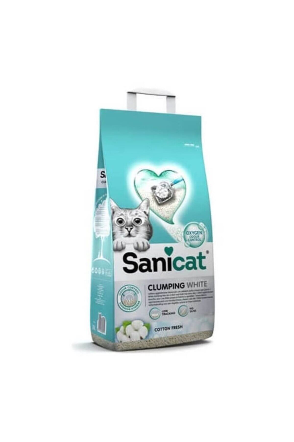 Sanicat Clumping Cotton Fresh Topaklanan Kedi Kumu 10lt