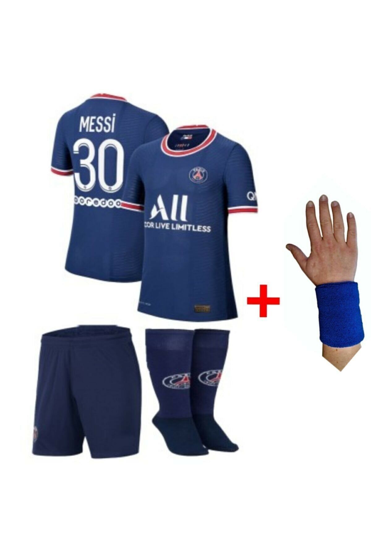 Pasxaspor Psg Lacivert Messi Forma  Şort  Çorap Set