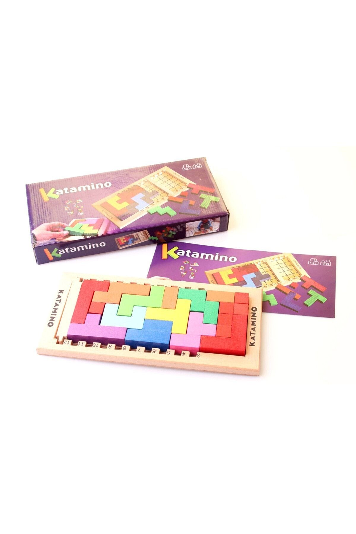Nani Toys Ahşap Katamino Oyunu /