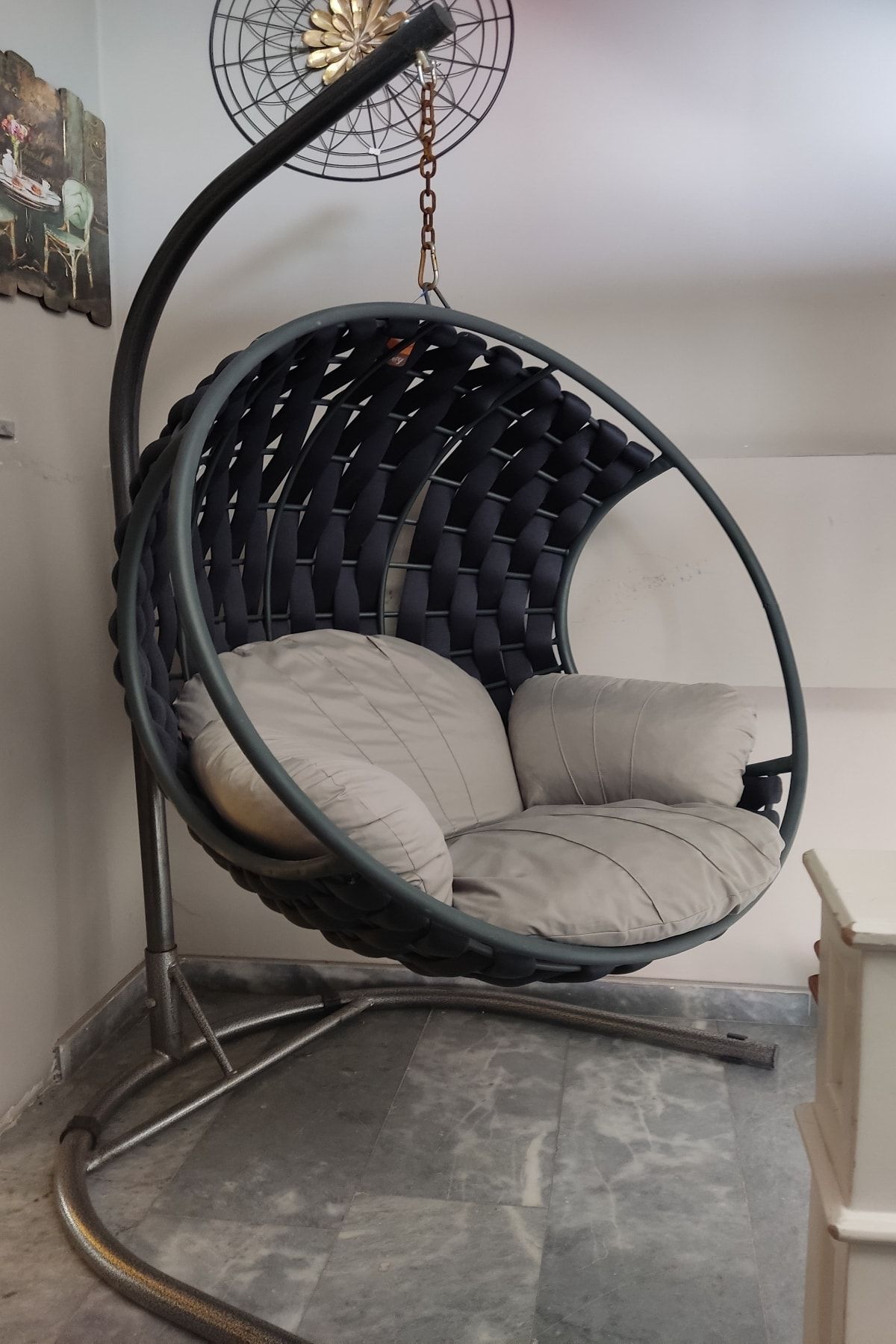 Garden Store Arte Örgü Tekli Bahçe - Balkon Salıncak