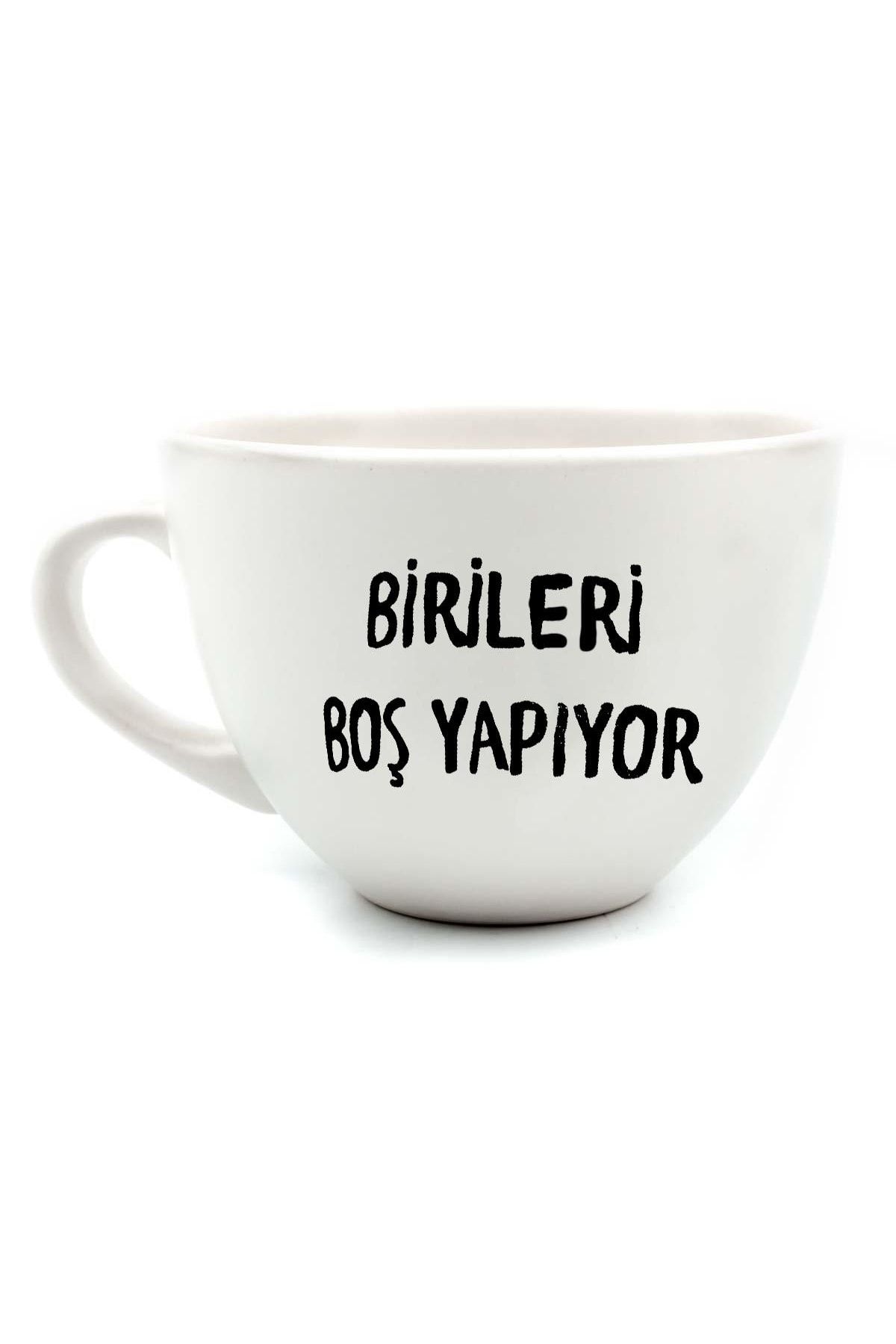 Hayalevi Consept Birileri Boş Yapıyor Krem Nescafe Fincanı