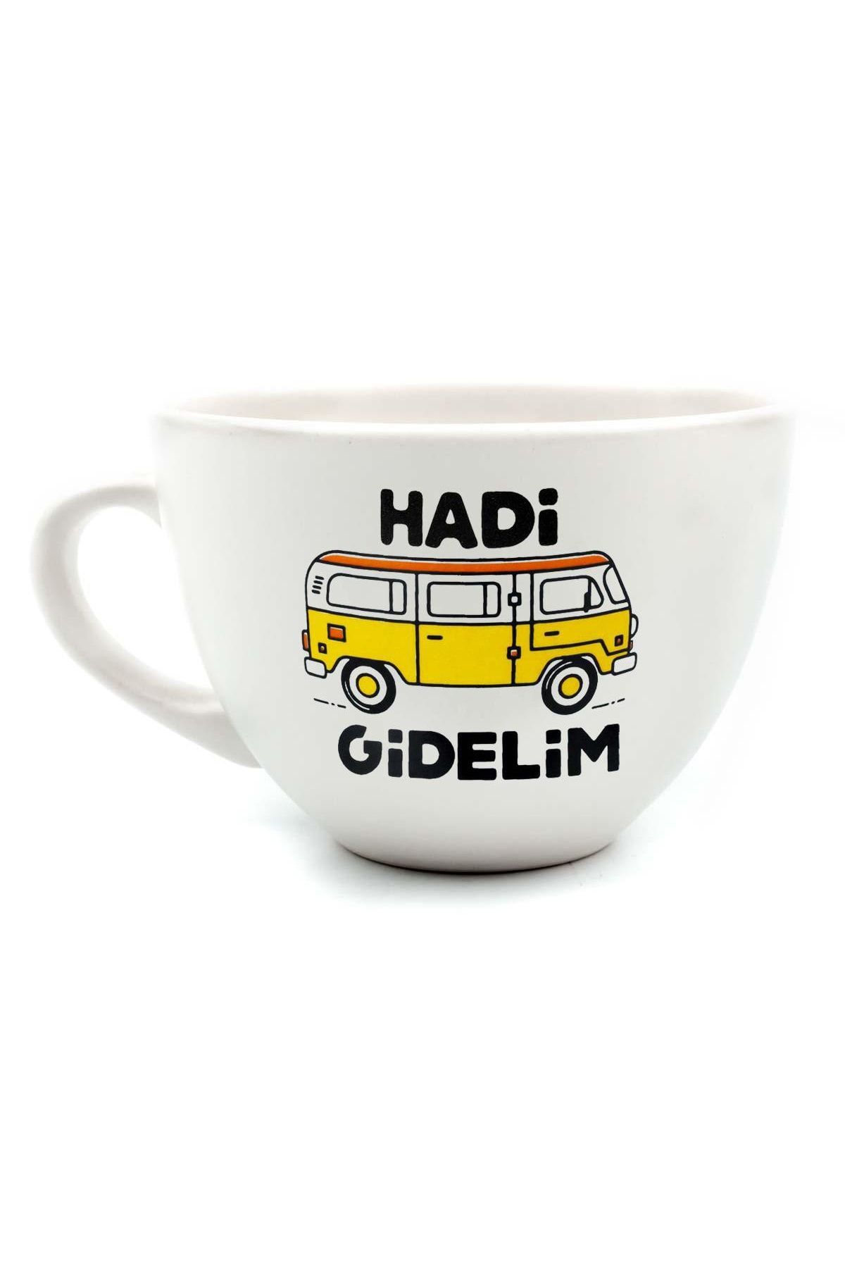 Hayalevi Consept Hadi Gidelim Sarı T1 Krem Nescafe Fincanı