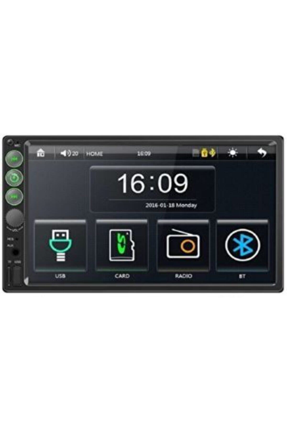 UNİVERSAL TYPE Volsvagen Golf 4 Uyumlu Universal Bt.usb.mirrolink Kameralı 7\