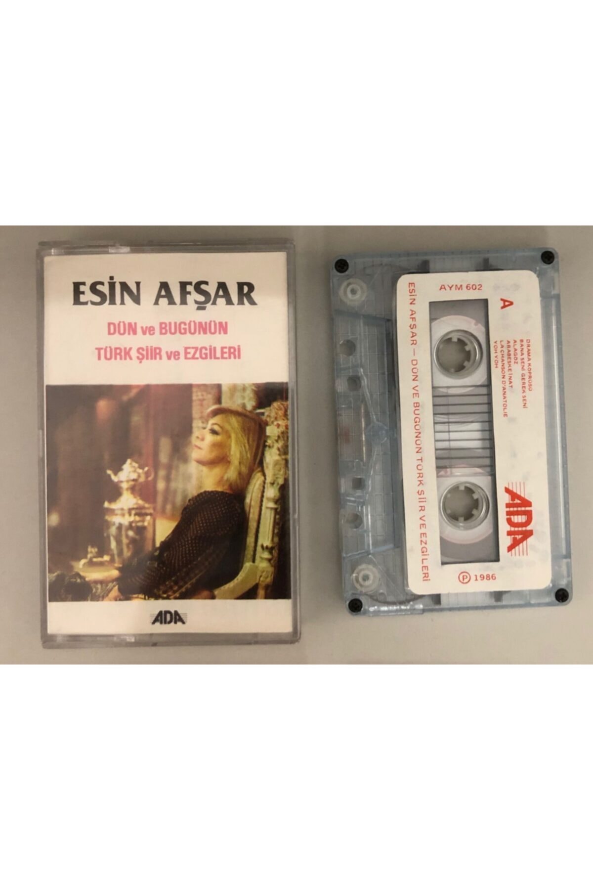 Plakevi İzmir Esin Afşar Dün Ve Bugünün Türk Şiir Ve Ezgileri Kaset