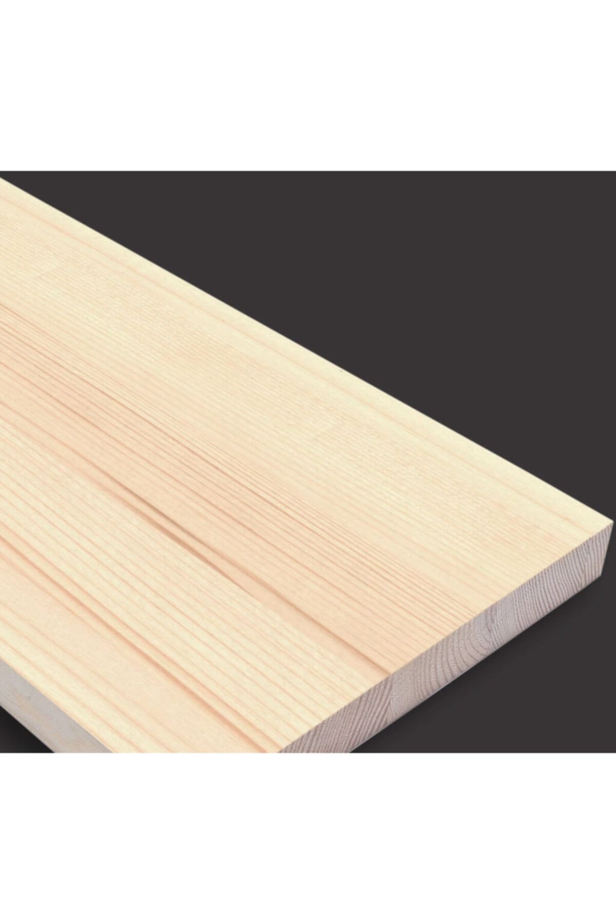 ecsahşap 30 Mm Ladin Ahşap Plaka Levha - Ladin Masif Panel (60 X 100 Cm 1 Adet)