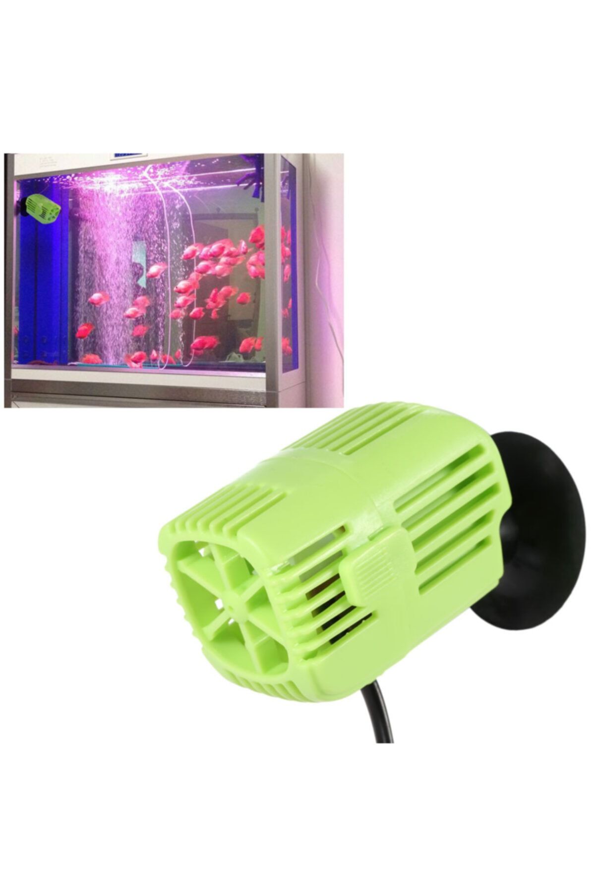 gaman 6 W 3000l/h Mini Akvaryum Dalga Motoru Sirkülasyon Pompası Oksijenlenme Pompası