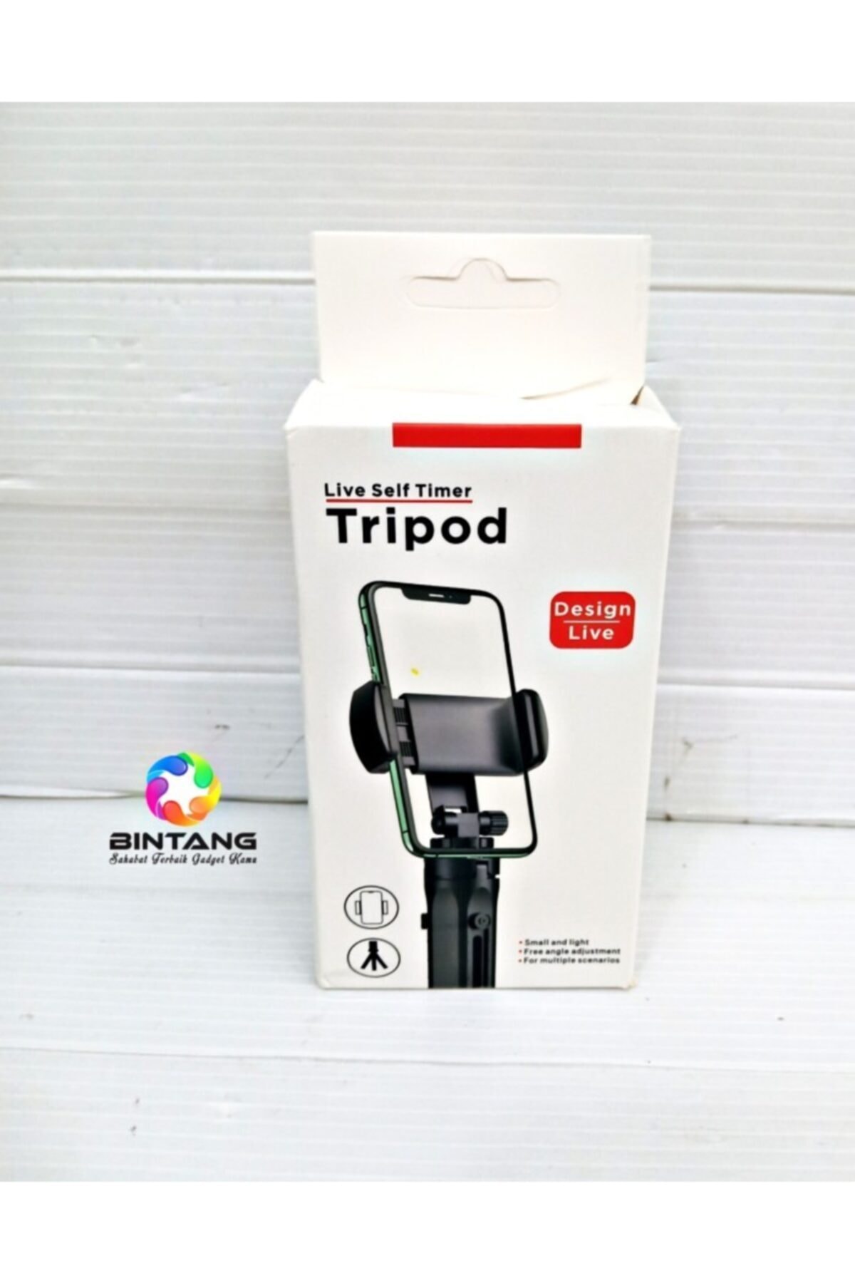 tripod support Klip Tripod Canlı Klip Video Yatay Dikey Zamanlayıcı Sabit Gövde Evrensel Destek