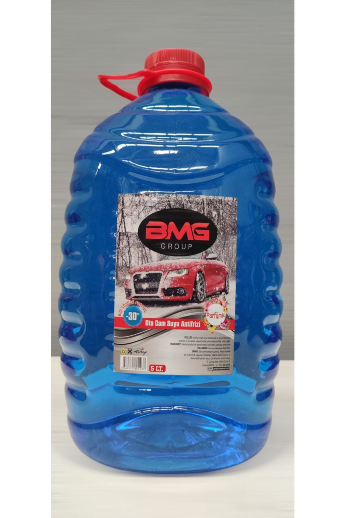 Petrol Ofisi Bmg Group Oto Cam Suyu Antifrizi -30 5 Lt 4'lü Paket (parfümlü)