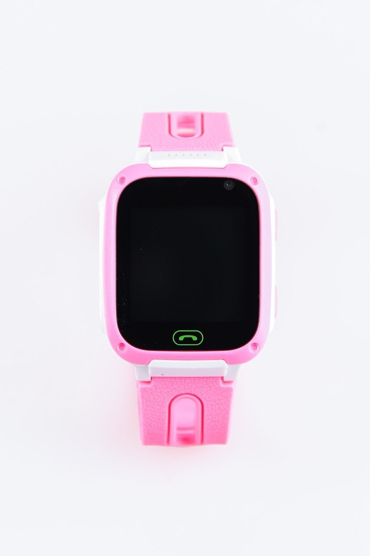 SmartWatch Kız Çocuk Pembe Akıllı Saat Takip Saati Gps Sim Kartlı Btk Kayıtlı Kameralı