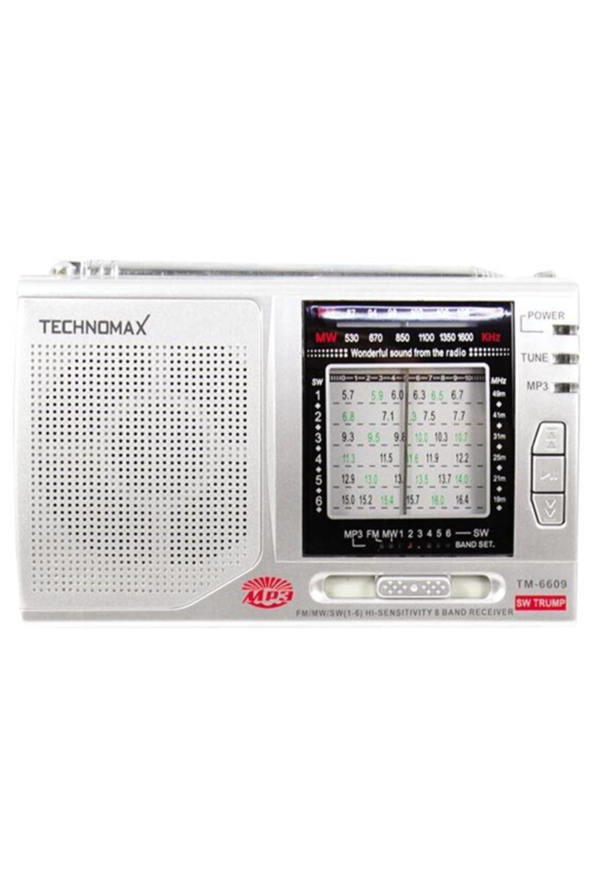 Technomax Tm-6609 Usb/sd Radyo-analog