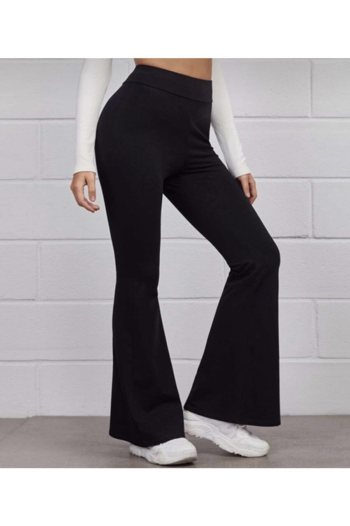 Moda Stayl Kadın Ispanyol Paça New Season Tayt