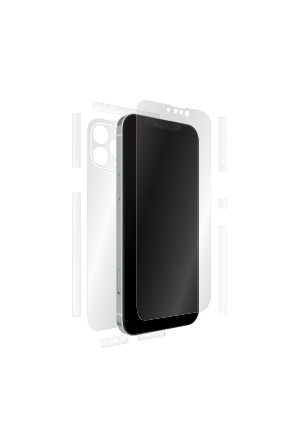 NANOSPACE Iphone 13 Pro Max Full-body Tam Koruma Çizilmez Şeffaf Kaplama
