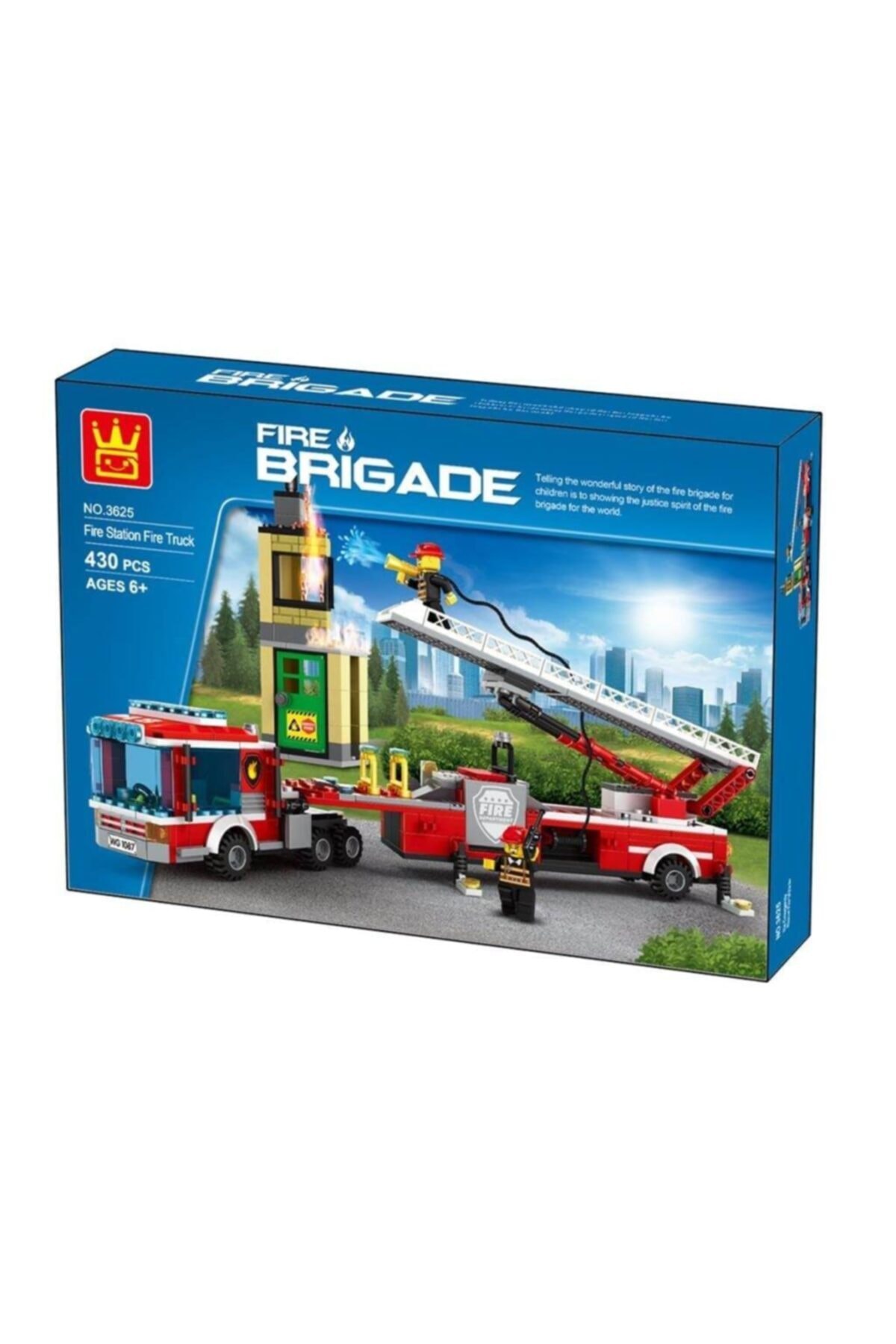 suden oyuncak Lego Fire Bridge 3625 Itfaiye Tırı