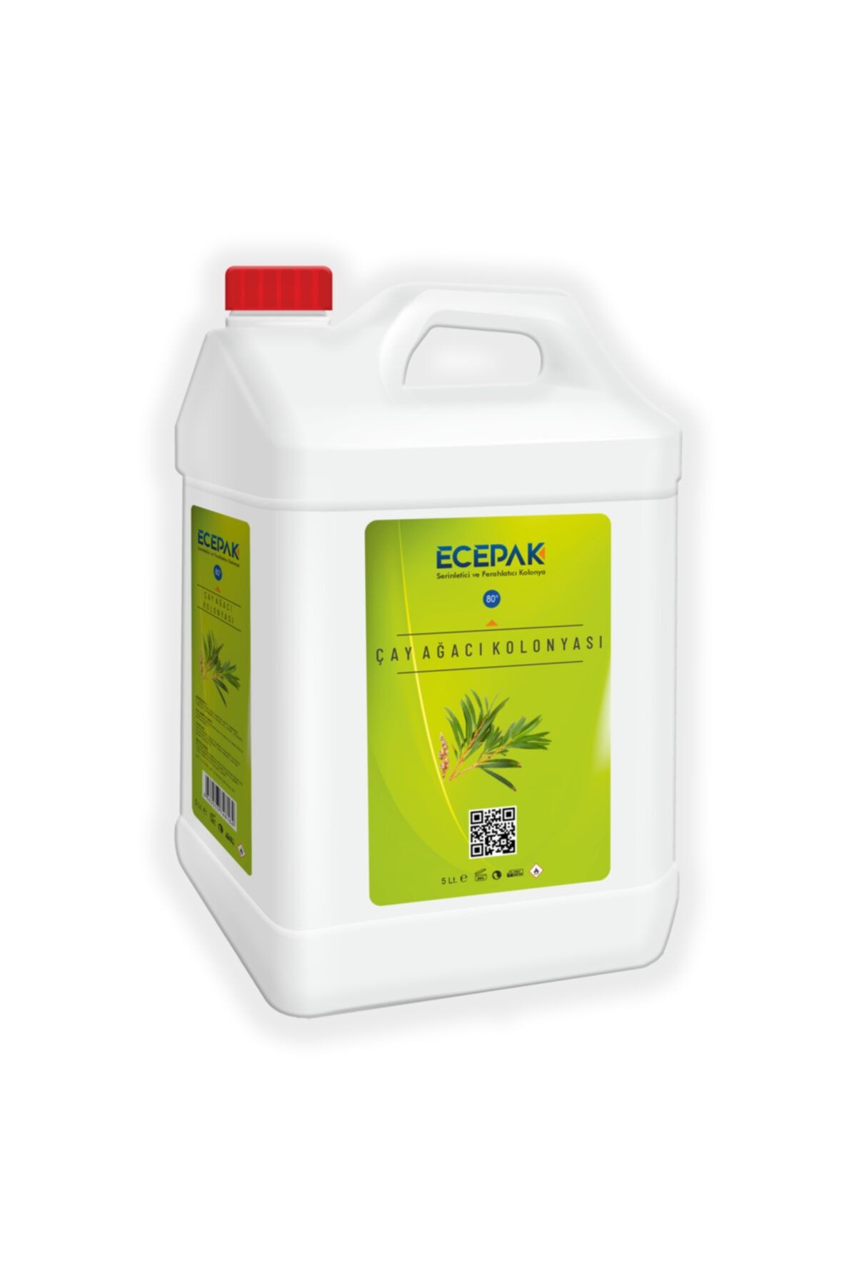 ECEPAK 80 Derece Çay Ağacı Kolonyası