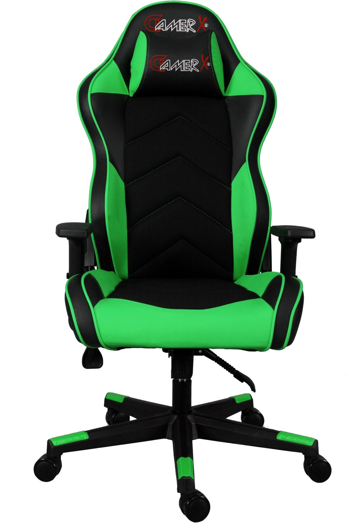 GAMERX X Seri Yeşil Siyah Oyuncu Koltuğu