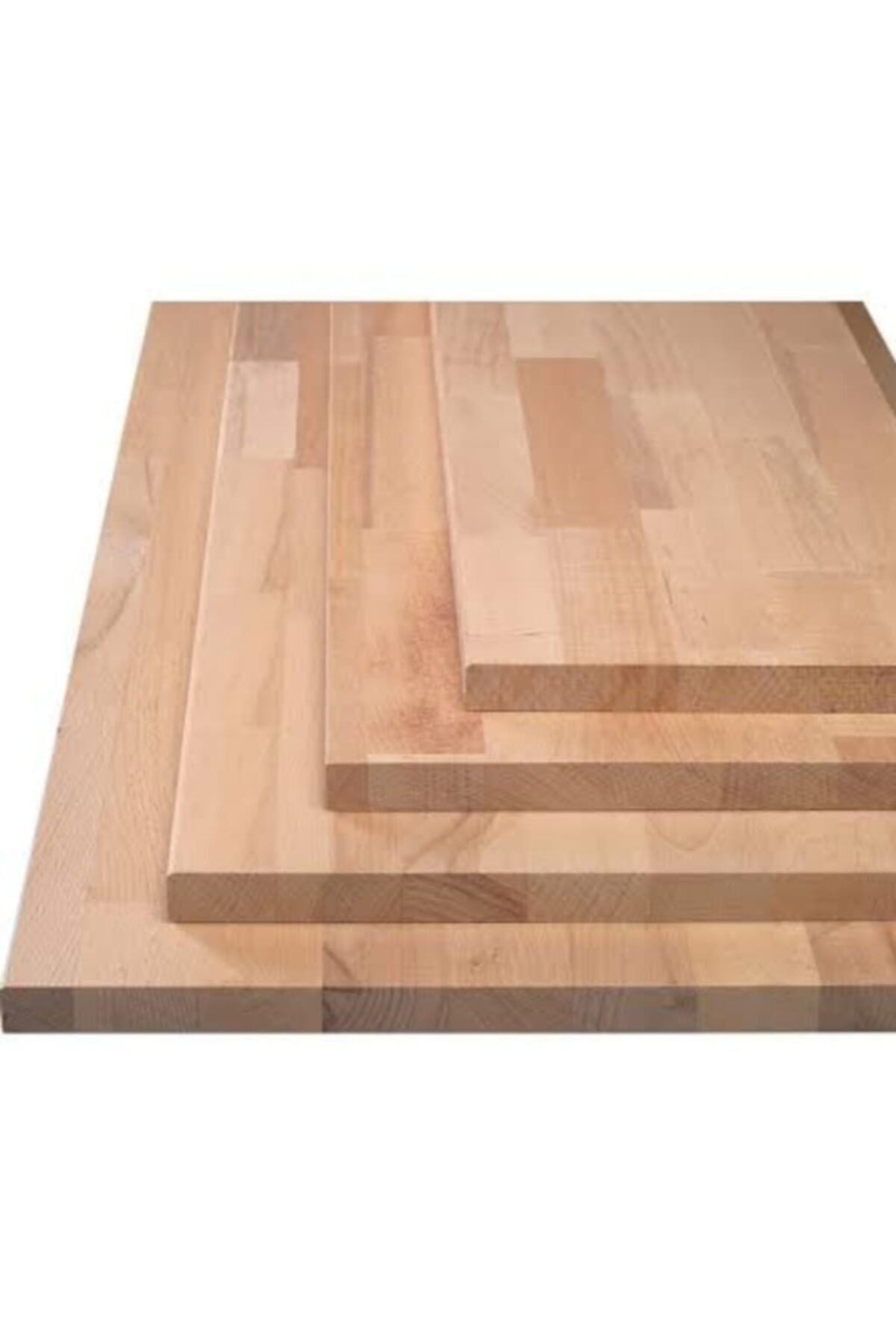 ecsahşap 30 mm Kayın Ahşap Plaka Levha - Kayın Masif Panel 60 X 100 cm 1 Adet
