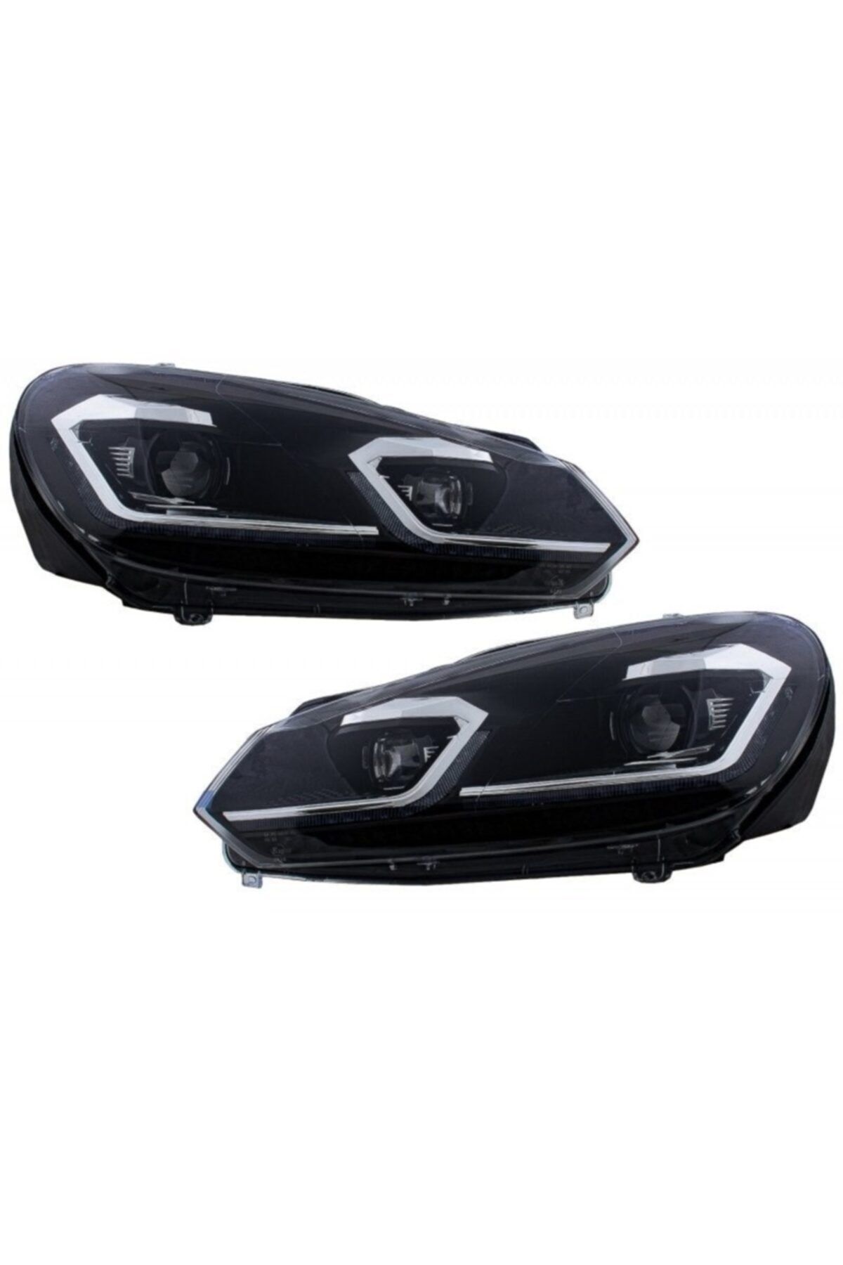 BoostZone Volkswagen Golf 6 (2008-2013) 7.5 Görünümlü Led Far Seti Lam-t101