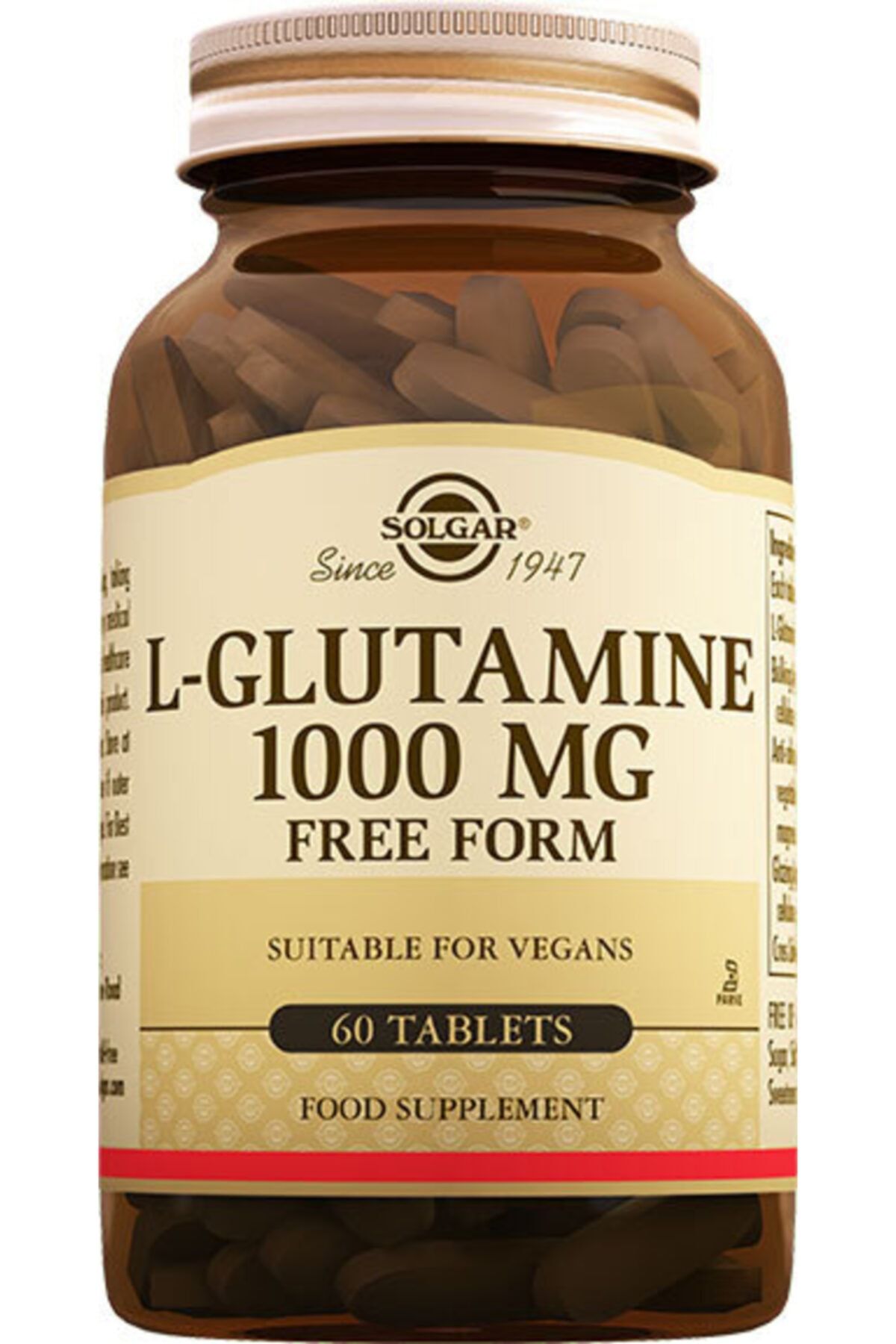 Solgar L-glutamine 1000 Mg 60 Kapsül ( L Gulutamin)