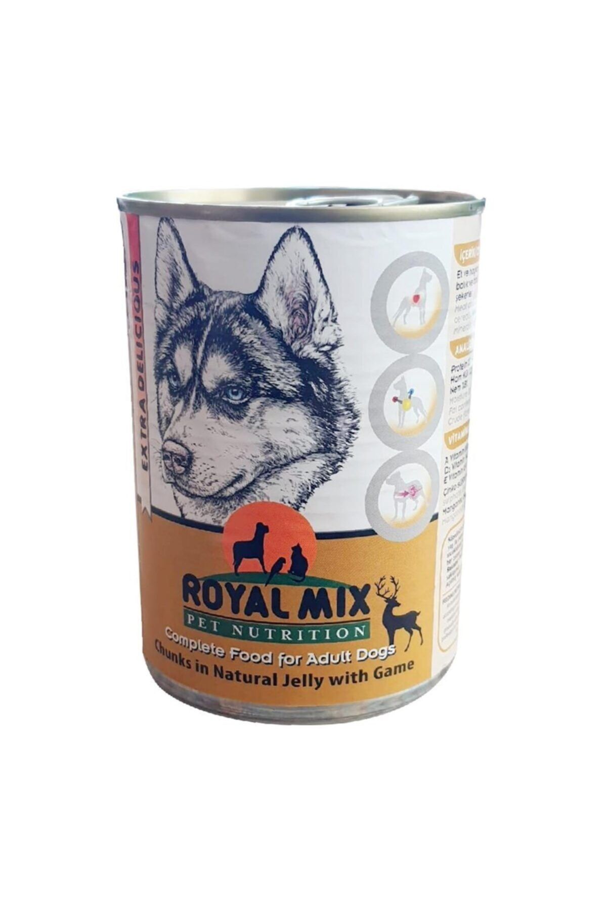 Royal Konserve Mix Köpek Konservesi 1 Adettir.