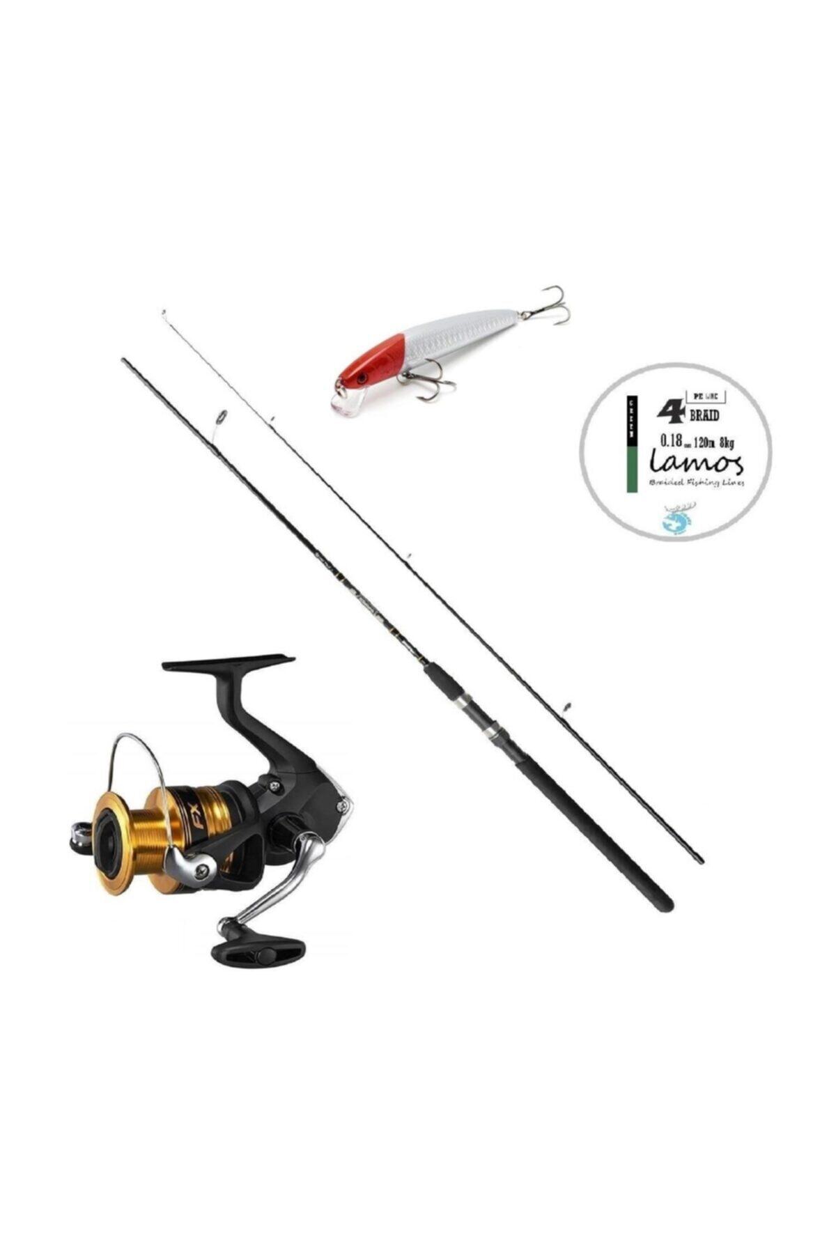 Shimano Fx 4000 & Okuma G-force Spin 8' 240 Cm 10-30 Gr 2 Parça Spin Olta Seti