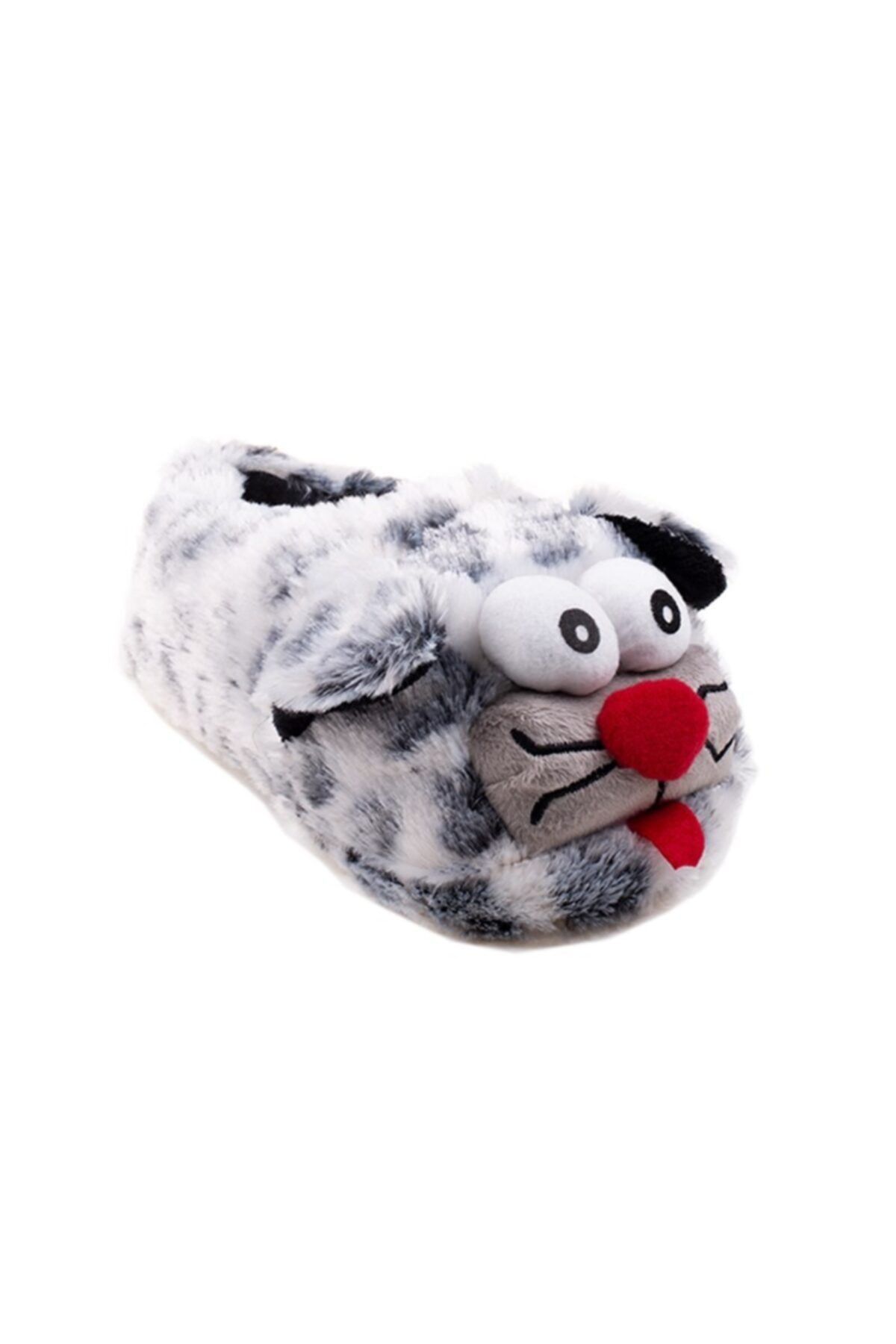 m2s Kedi Figürlü Unisex Siyah Panduf