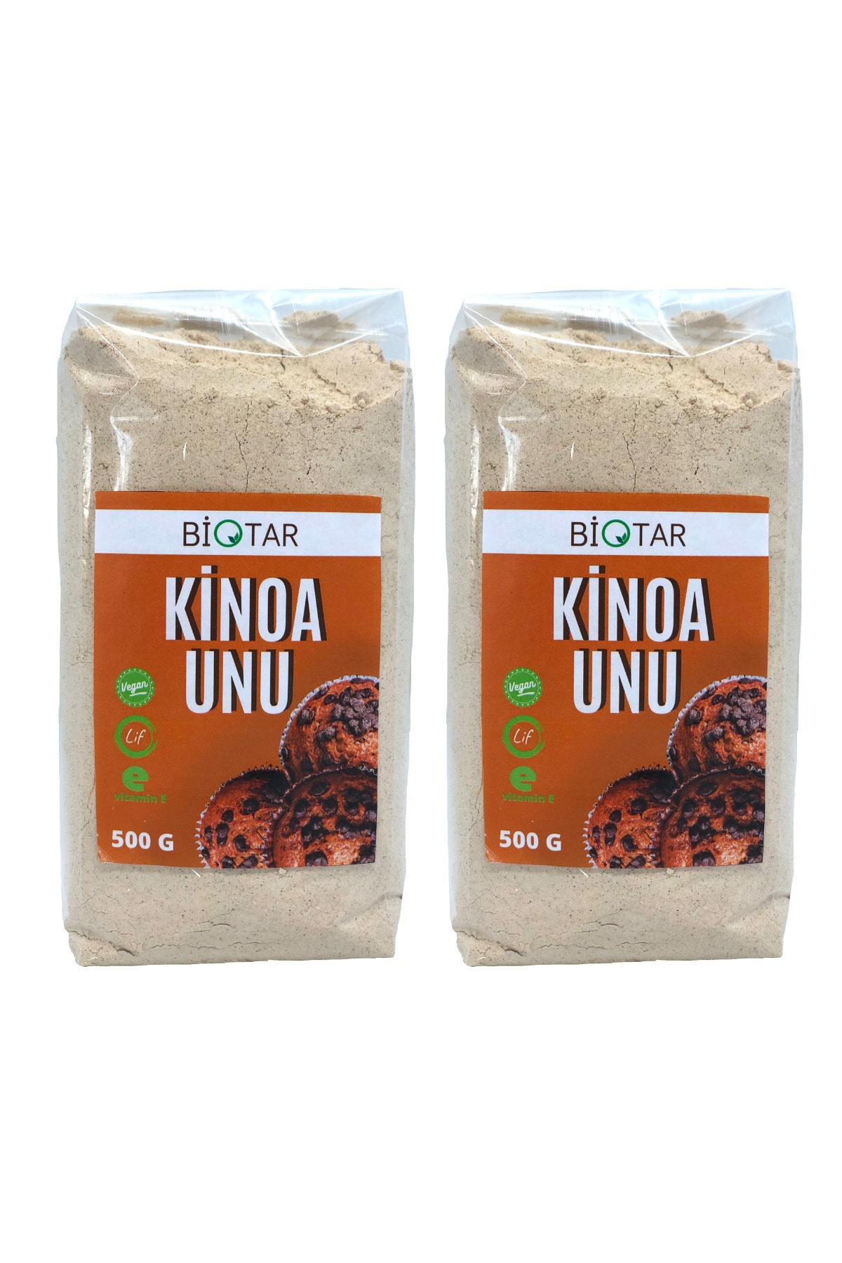 BİOTAR Organik Tarım Ürünleri Kinoa Unu 500 Gr X 2 Adet
