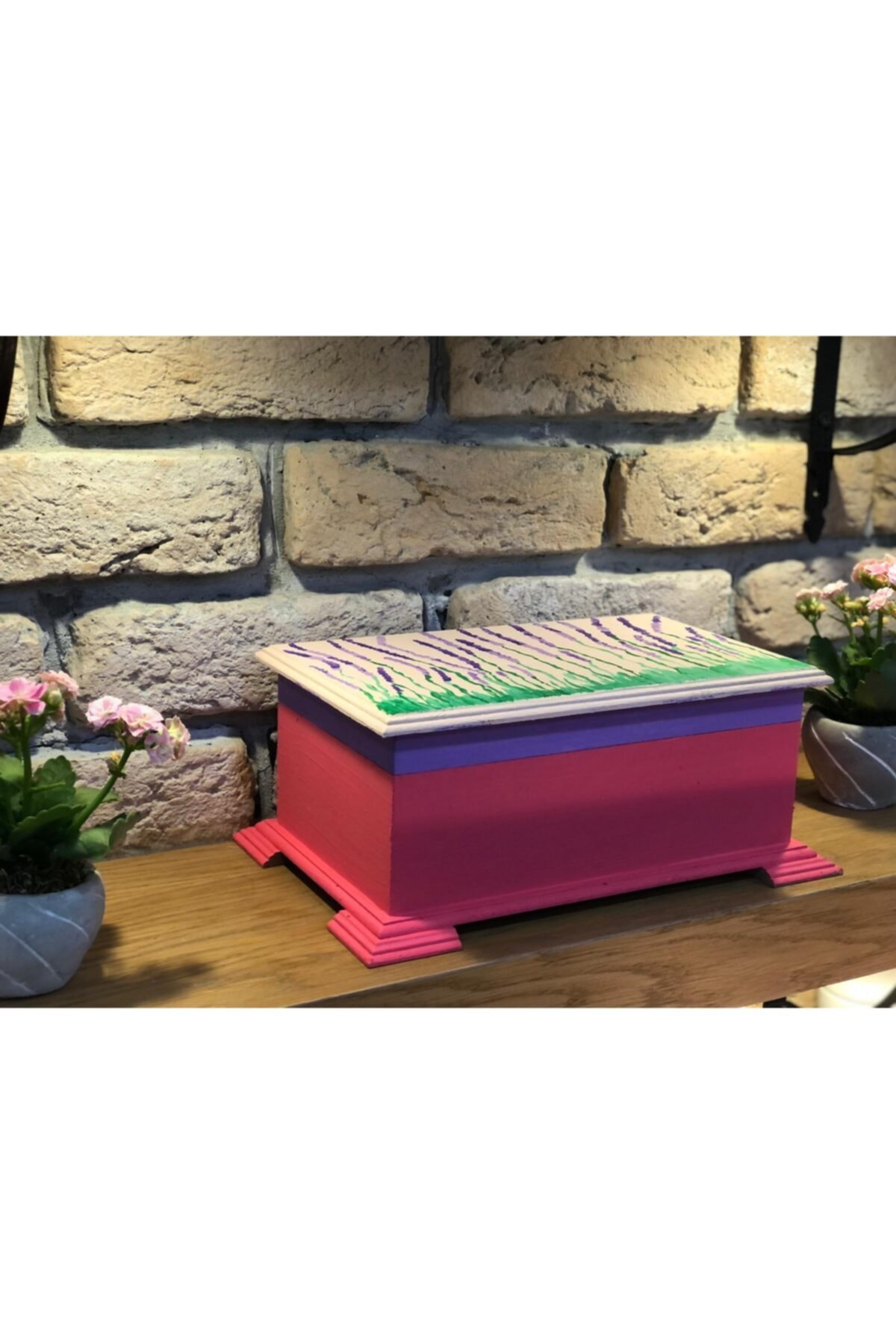 Mali Pati Kutu Ahşap Takı Kutusu