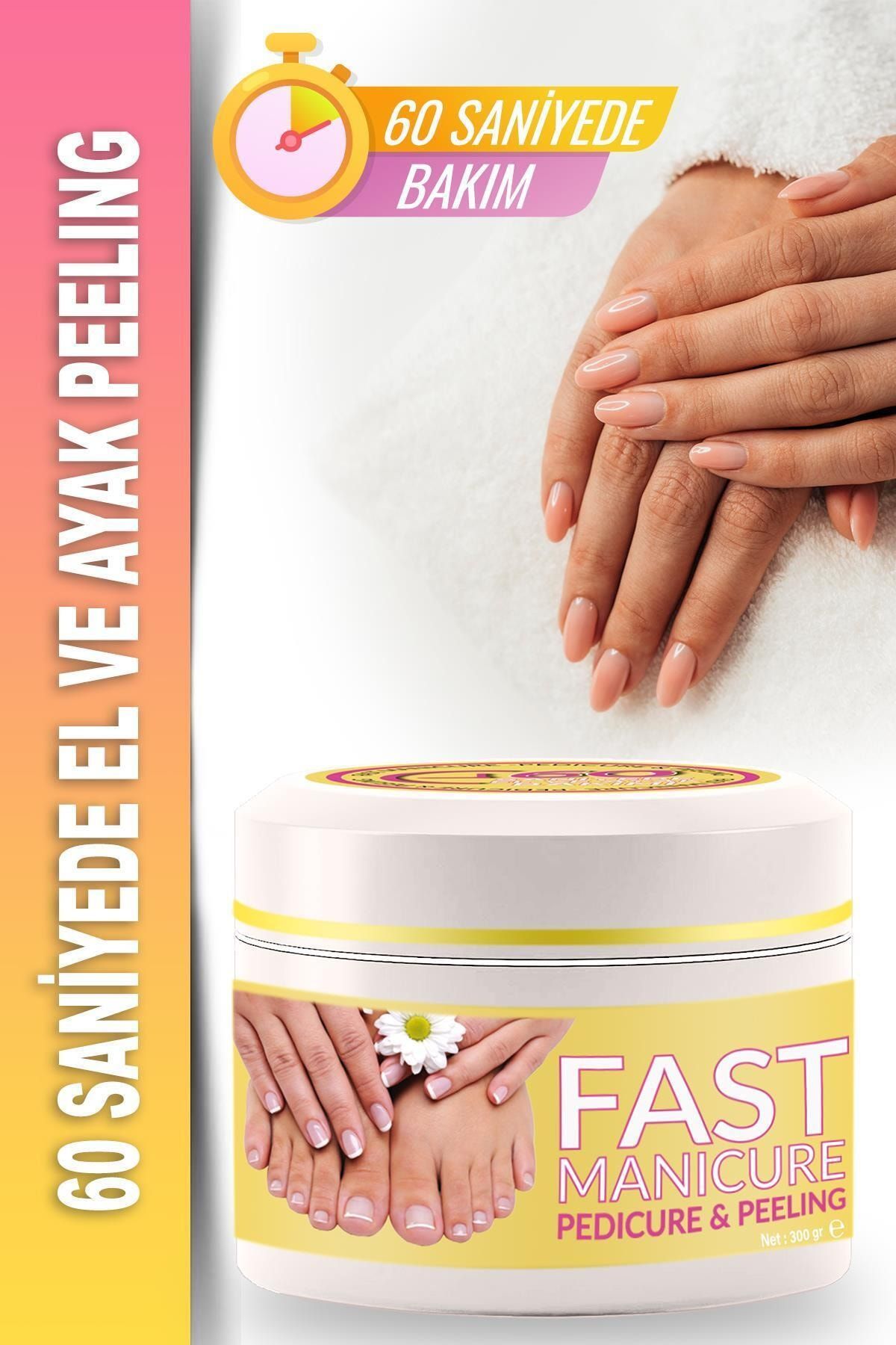 RC COSMETİCS 60 Saniyede Kolay Manikür& Pedikür Peeling 300gr
