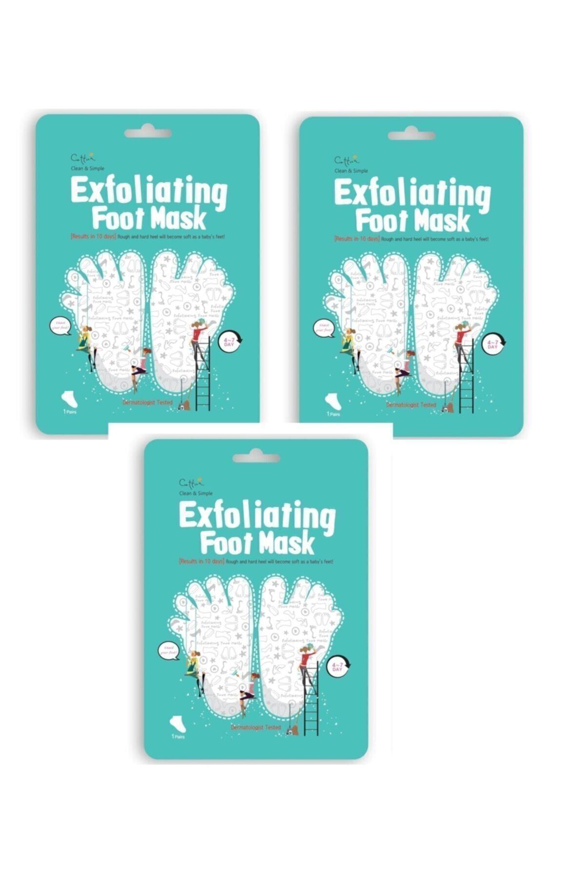 Cettua Clean&Simple Ayak Maskesi Peeling Etkili 3 Adet