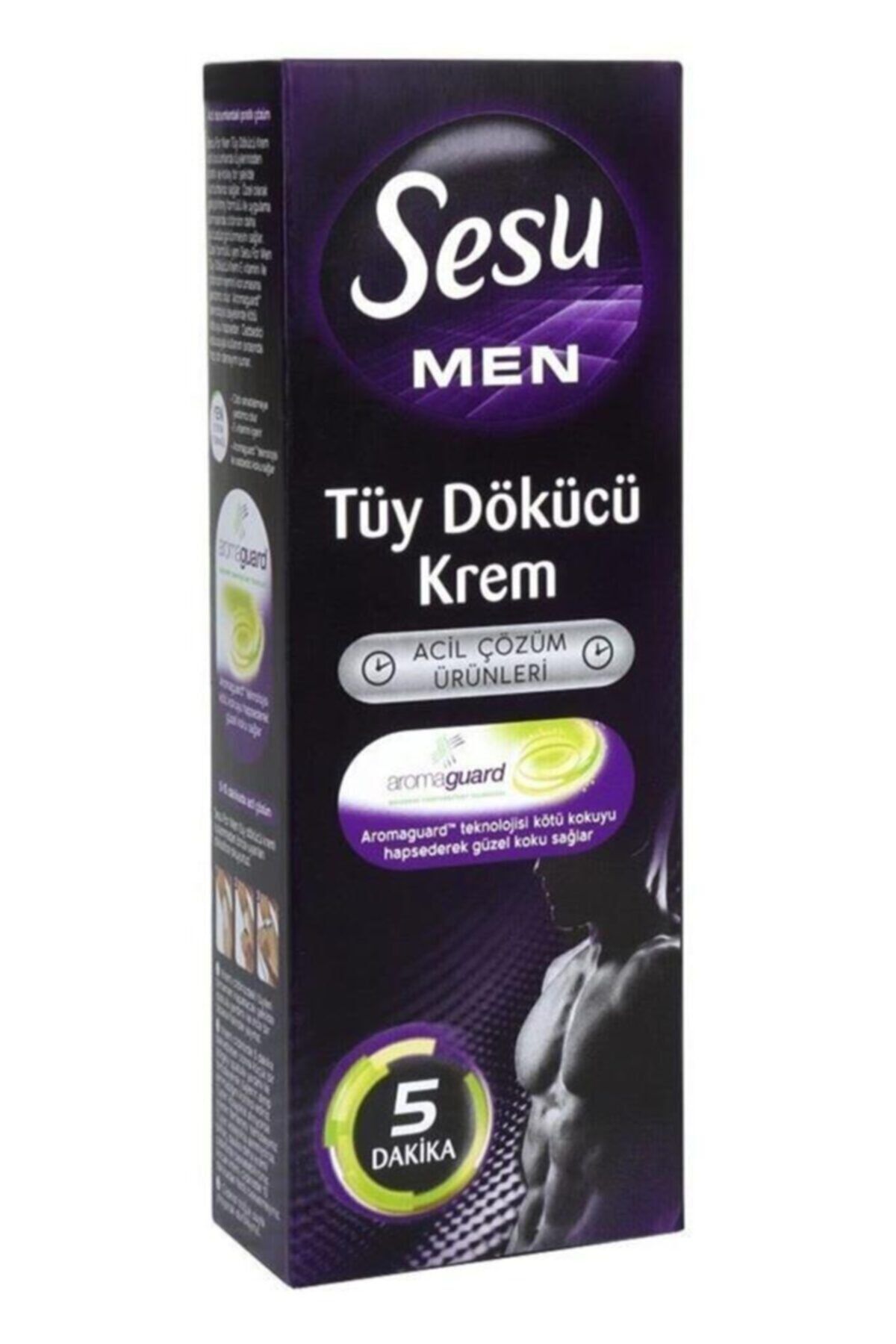 Sesu Tüy Dökücü Krem Men 100 ml