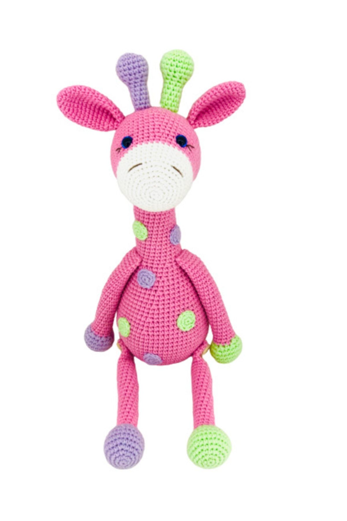 Aysun Yıldız Konbul Amigurumi Örgü Oyuncak Uyku Arkadaşı Zürafa