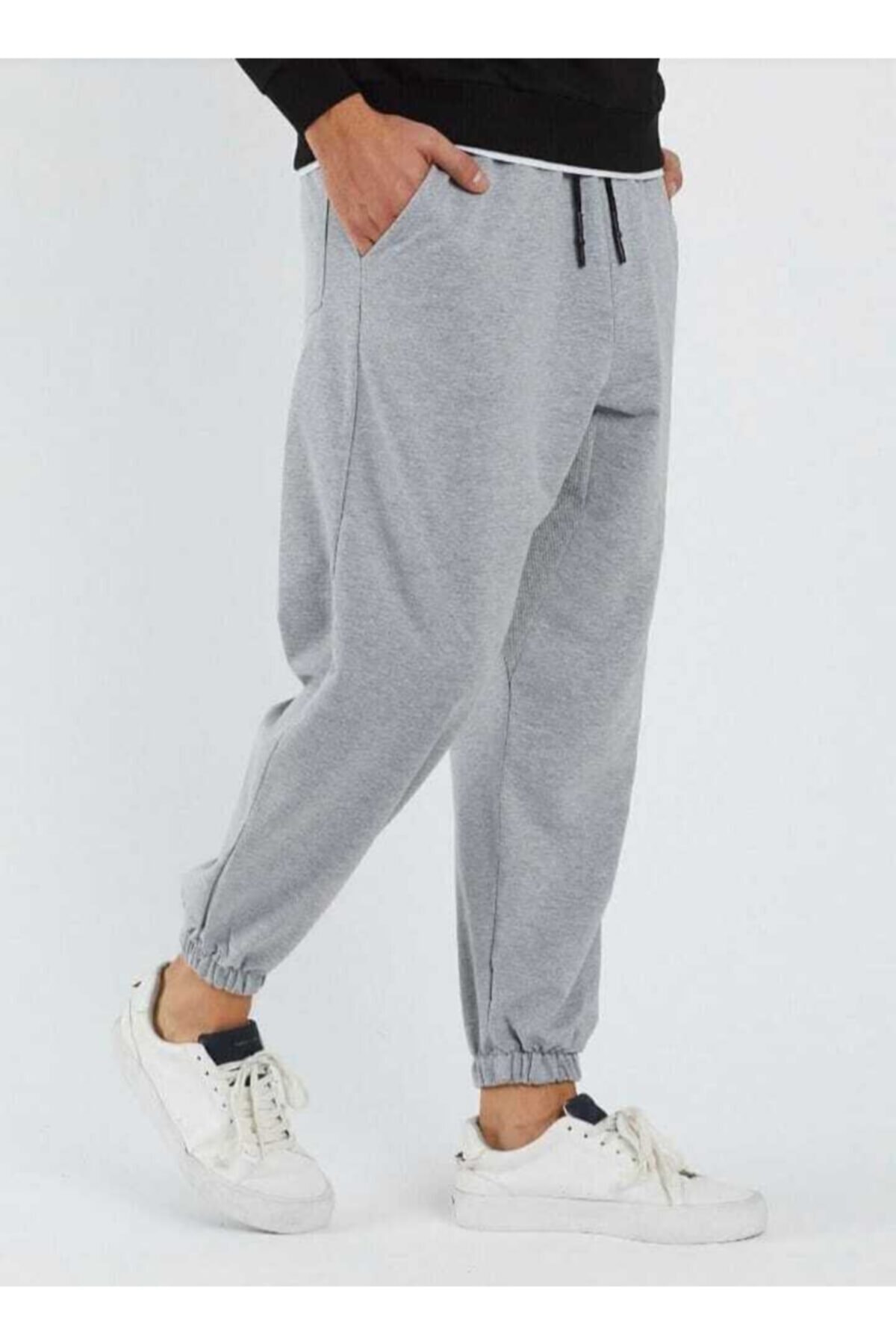 Crazystyle Unisex Gri Eşofman Altı