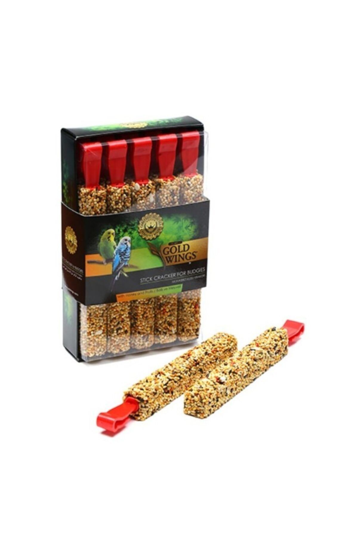 Gold Wings Ballı Muhabbet Kuş Krakeri 10 Lu Eko Paket