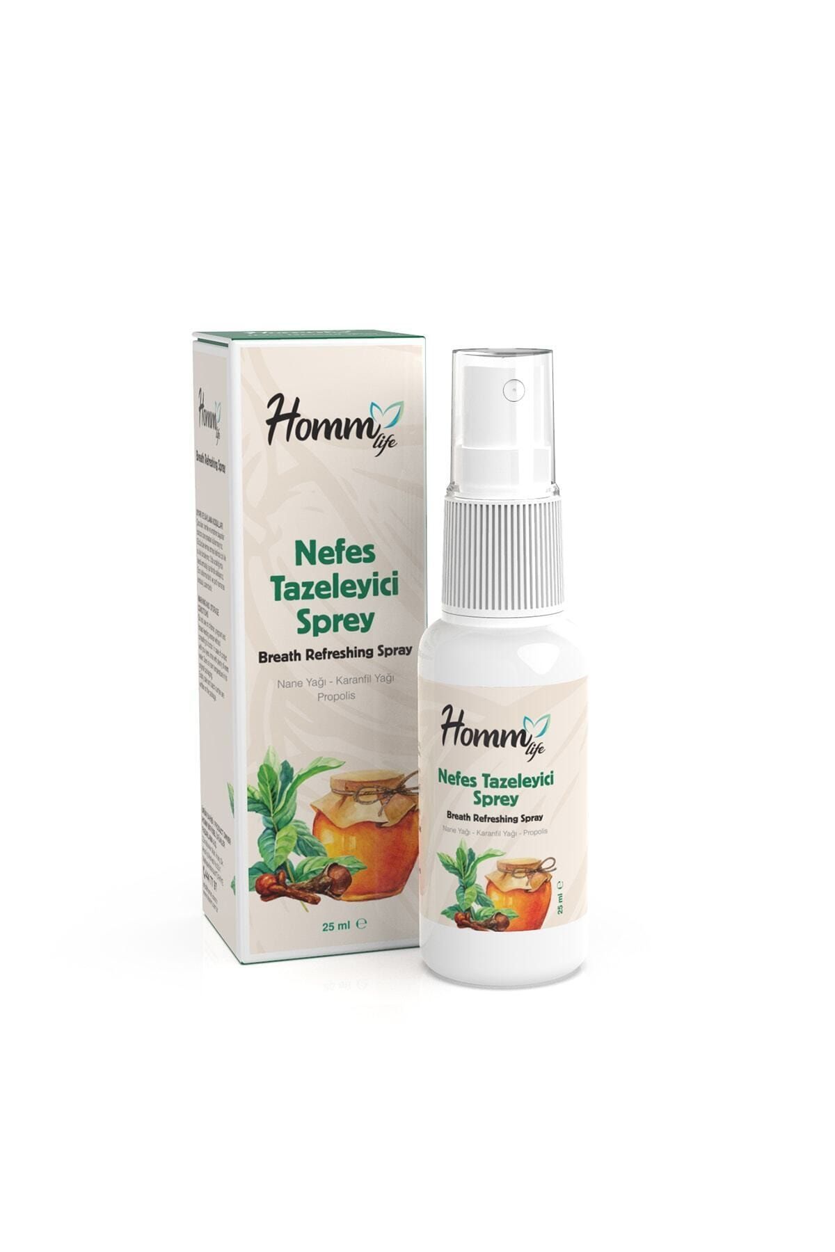Homm kozmetik Nefes Tazeleyici Ağız Spreyi 25 ml