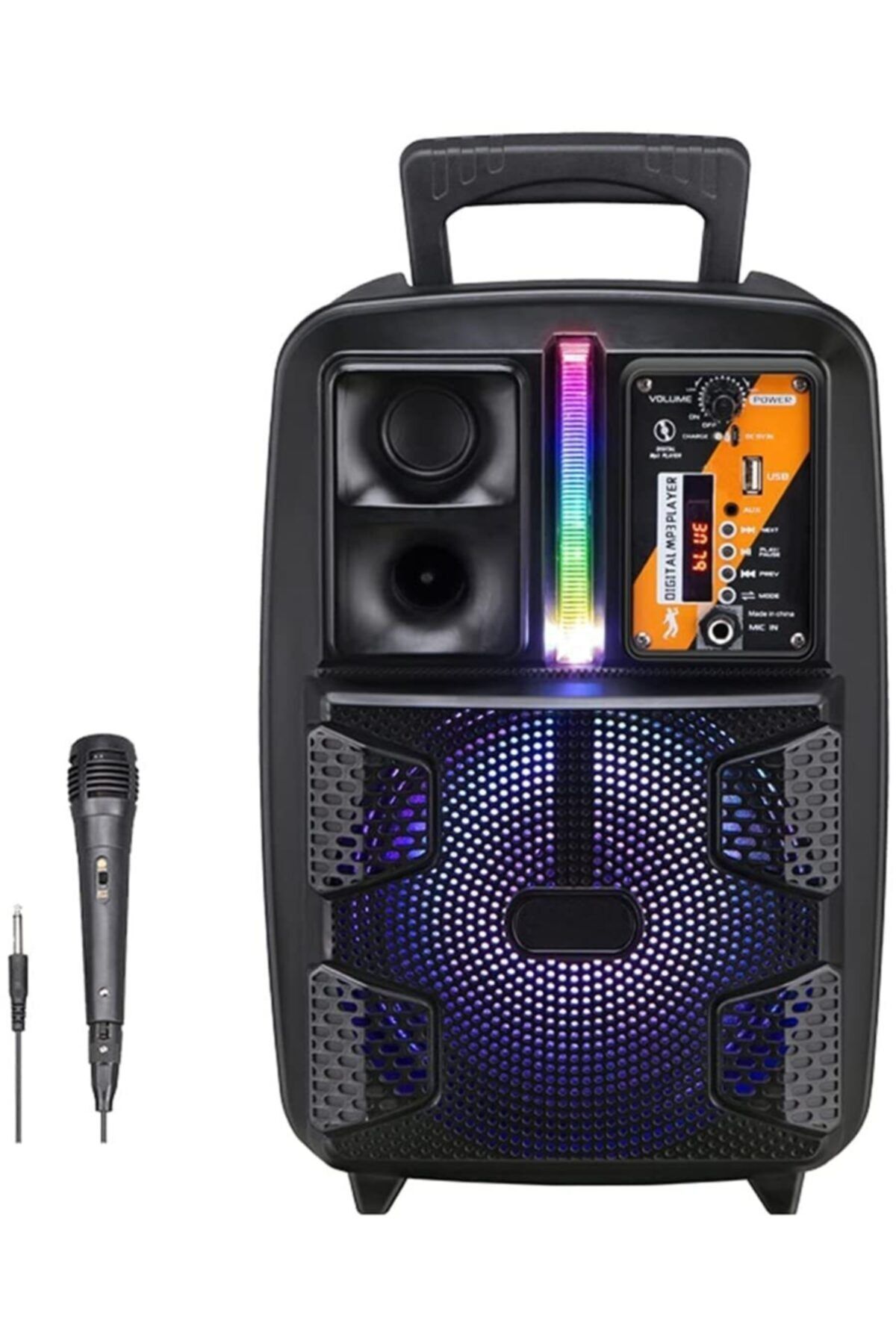 JUNGLEE Taşınabilir Toplantı Anfisi Bluetooth Speaker Mikrofonlu Kablosuz Hoparlör