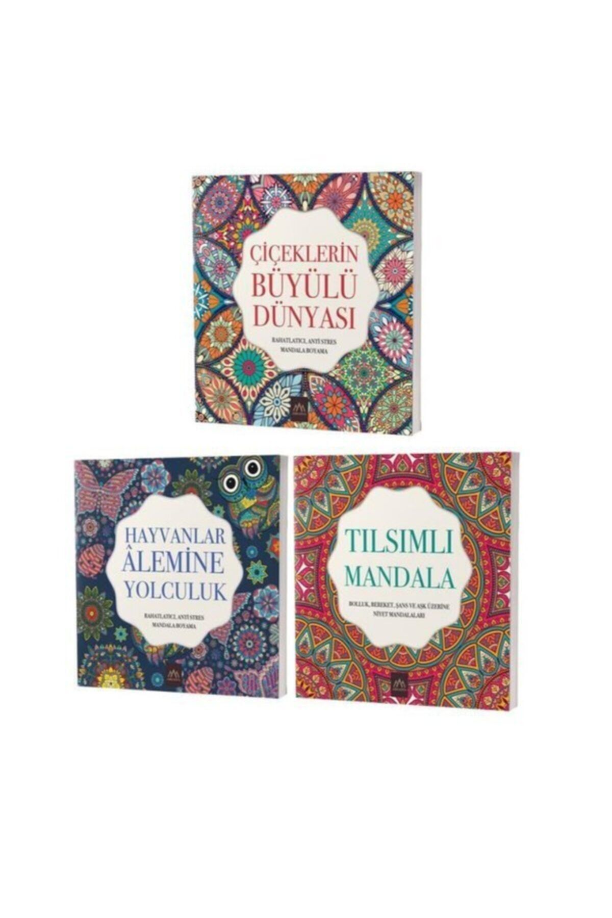 Arkadya Yayınları Mandala Büyükler Için Boyama Seti - 3 Kitap Takım