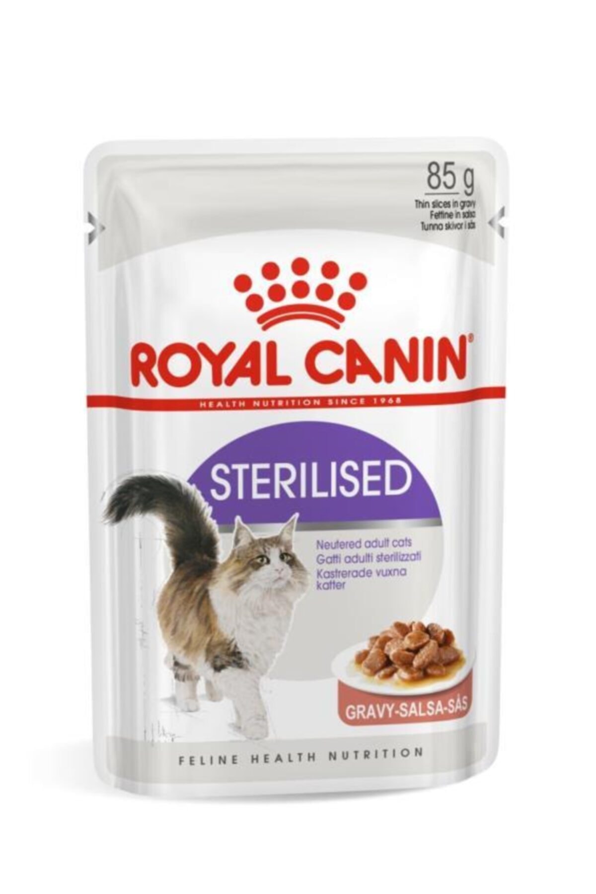 Royal Canin Sterilised Gravy Pouch Kısırlaştırılmış Yetişkin Kedi Yaş Maması 85 Gr