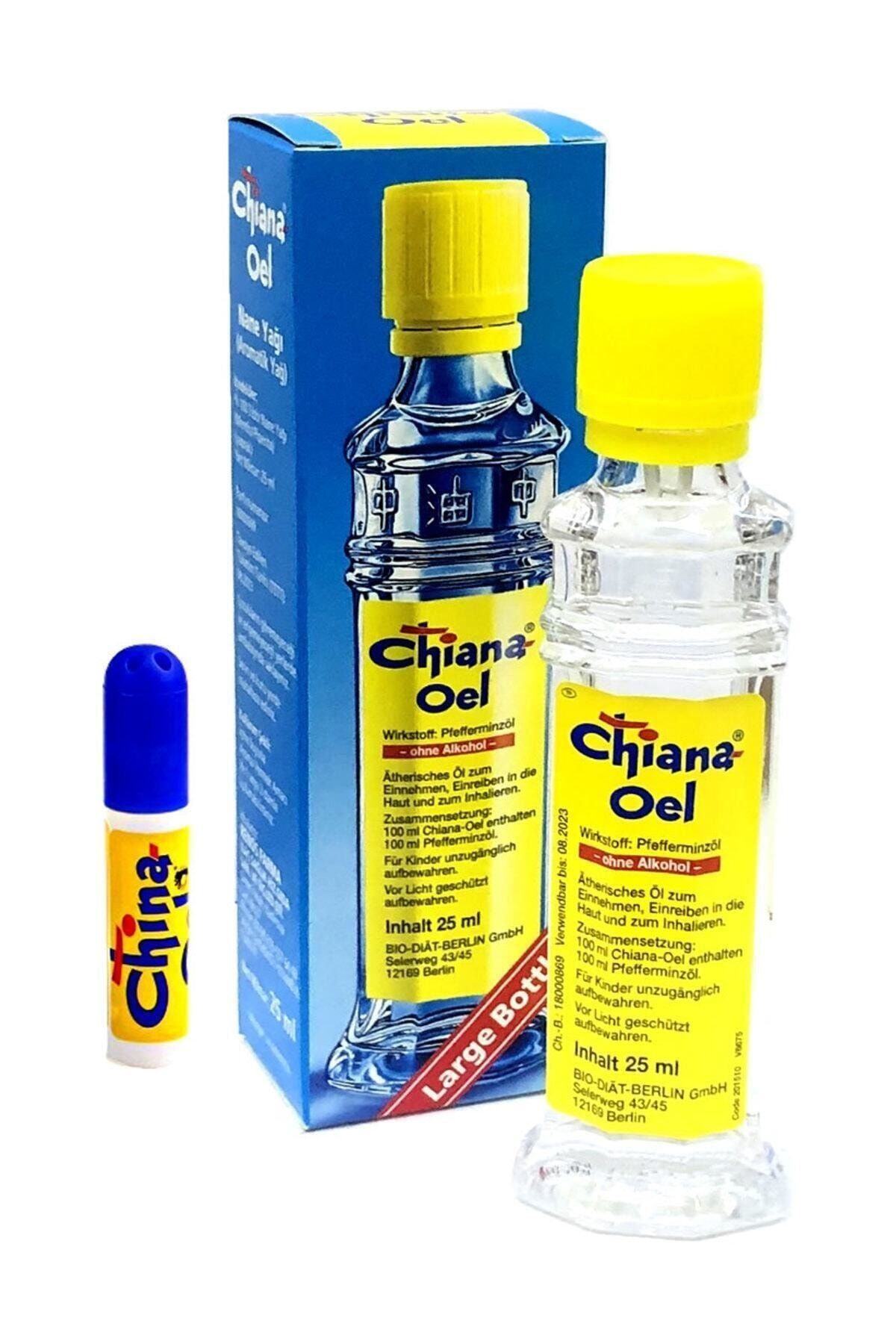 Tunalı Chiana Oel - China Oel (Çin Yağı) 25 ml