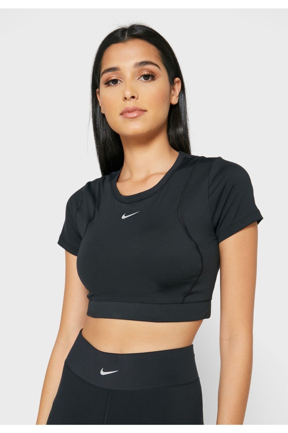 Nike Aeroadpt Ss Crop Top Cj3586-010