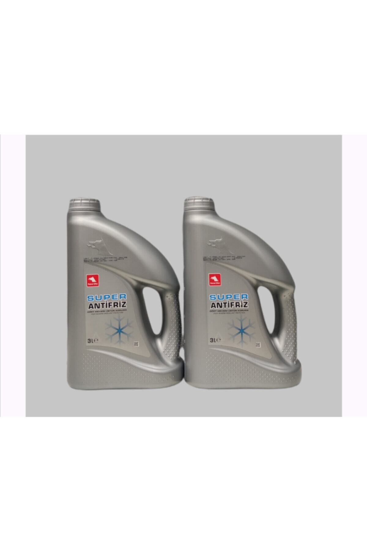 Petrol Ofisi Super Antifriz 3 Lt 2021 Üretim 2'li Paket