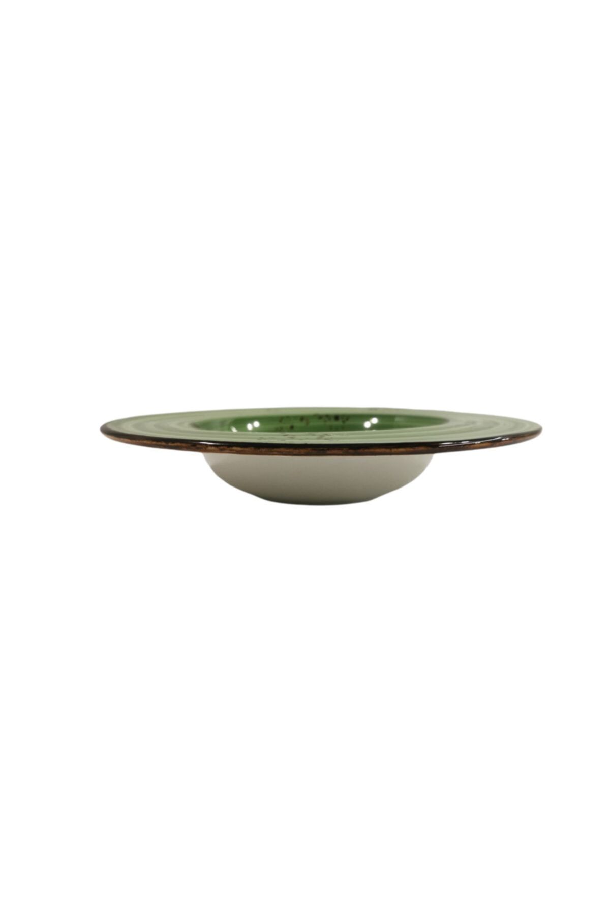 Aile Home Porselen Makarna Tabağı 25cm 16cm Servis Bölmesi