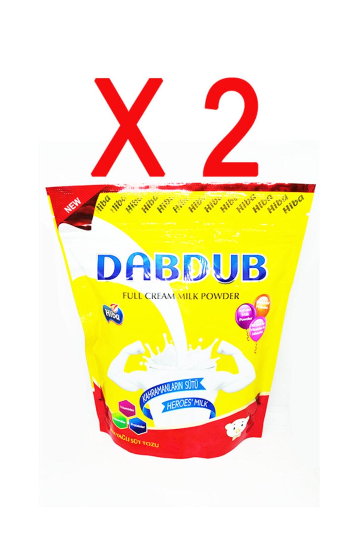 DABDUB Tam Yağlı Süt Tozu 2 Adet X 300 Gr