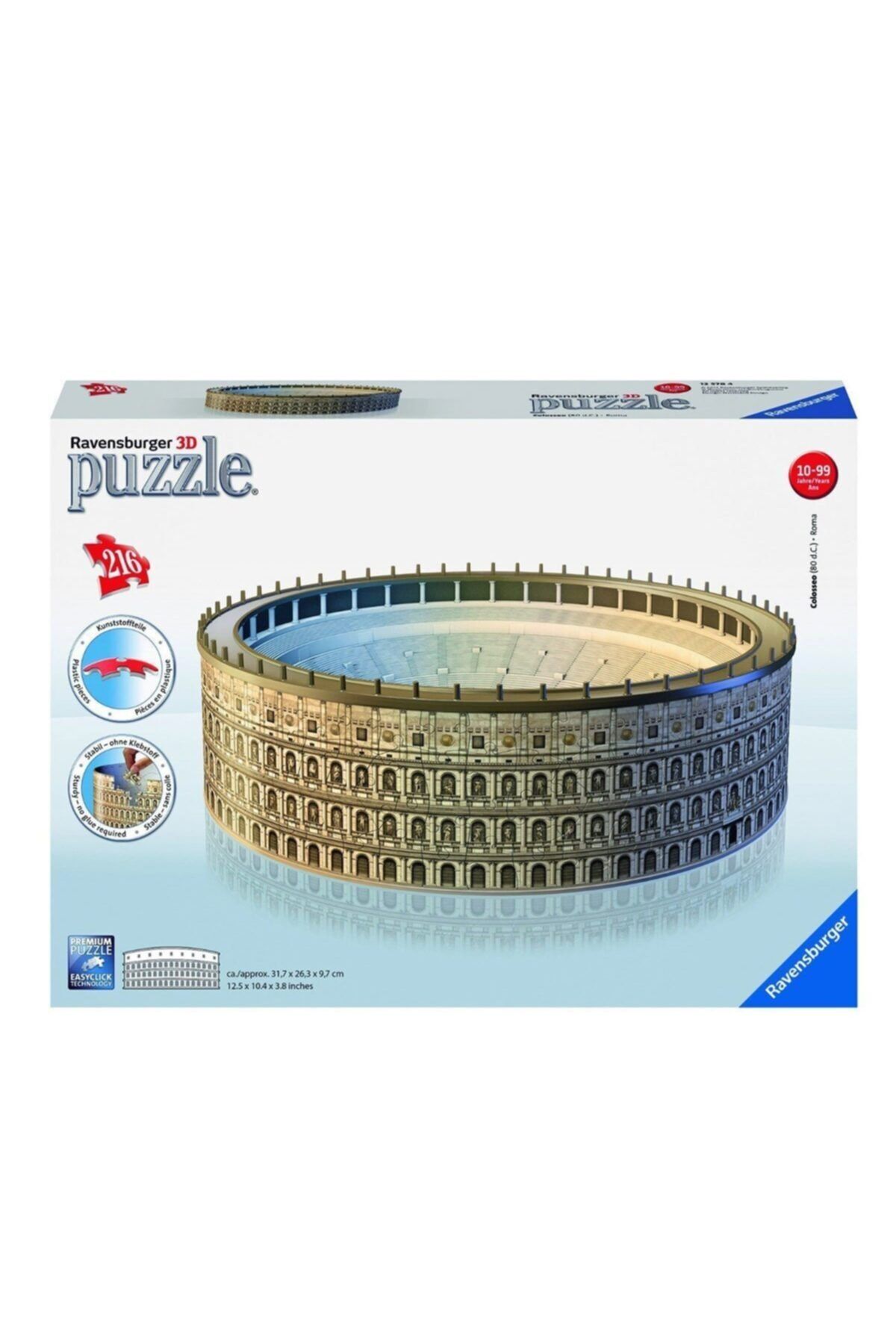DORSENNA 125784 Ravensburger Kolezyum 3d Puzzle 216 Parça