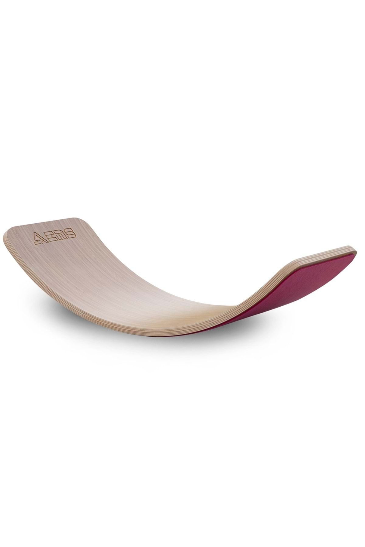 enskids Wavy Board Bambu Laminatlı - Pembe Denge Tahtası